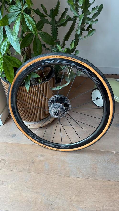 Shimano Dura ace c40 wielen bandjes of tubeless, Fietsen en Brommers, Fietsonderdelen, Zo goed als nieuw, Ophalen