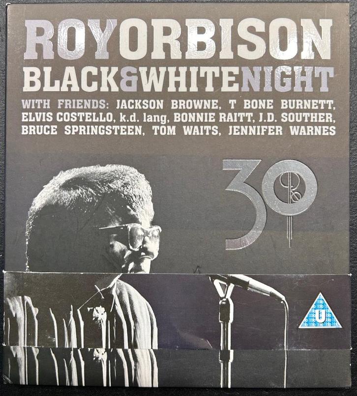 ROY ORBISON / FRIENDS - Black & white night ( Boxje CD/DVD ), Cd's en Dvd's, Cd's | Rock, Zo goed als nieuw, Poprock, Ophalen of Verzenden
