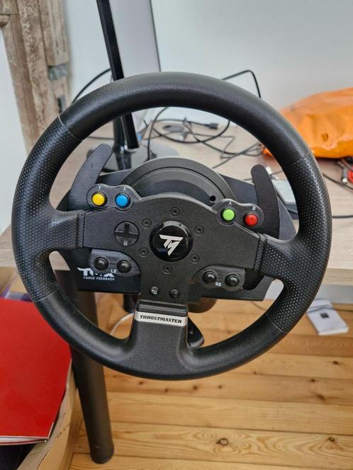 Thrustmaster TMX Force Feedback – Racing stuurwiel, Games en Spelcomputers, Spelcomputers | Xbox | Accessoires, Zo goed als nieuw