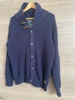 Springfield Cardigan L, Kleding | Heren, Ophalen, Zo goed als nieuw, Blauw, Springfield