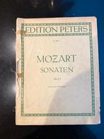 Piano Partiture Mozart Sontaten Band I uit 1951voor 2 handen, Gebruikt, Klassiek, Ophalen of Verzenden, Artiest of Componist