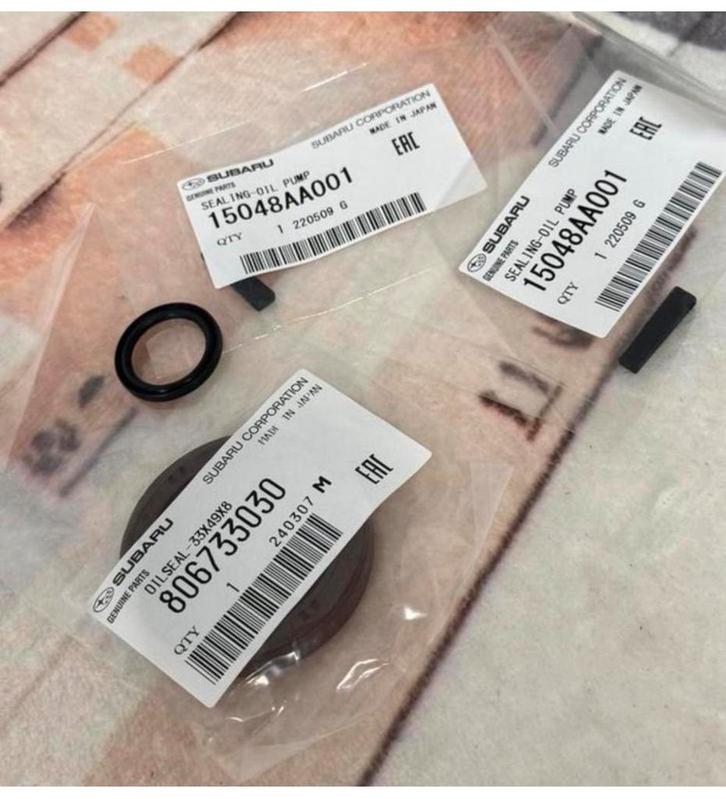 Oliepomp Afdichtingsset Subaru Impreza Turbo 1992-2018, Auto-onderdelen, Klein materiaal, Subaru, Nieuw, Ophalen of Verzenden