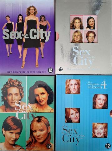 Sex And The City (Seizoen 1 t/m 4 - 11 dvd's) beschikbaar voor biedingen