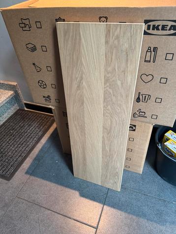 Ikea plank Billy - echt eikenfineer - 80cm - (5 stuks) beschikbaar voor biedingen
