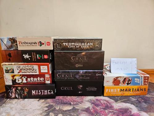 Boardgames/bordspellen, Hobby en Vrije tijd, Gezelschapsspellen | Bordspellen, Zo goed als nieuw, Ophalen of Verzenden