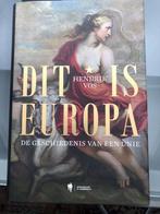 DIT IS EUROPA - HENDRIK VOS, Boeken, Geschiedenis | Stad en Regio, Hendrik Vos, Nieuw, Ophalen, 20e eeuw of later