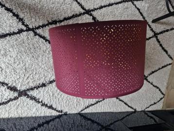 Abat jour suspension Ikea, Enlèvement, Comme neuf, Rouge, Rond