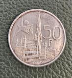 Pièce belge 50 francs - Baudouin - Expo 1958 en néerlandais, Postzegels en Munten, Setje, Zilver, Ophalen of Verzenden, Zilver