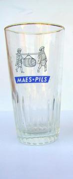 Maes Pils 33 cl, Verzamelen, Biermerken, Ophalen of Verzenden, Zo goed als nieuw, Glas of Glazen