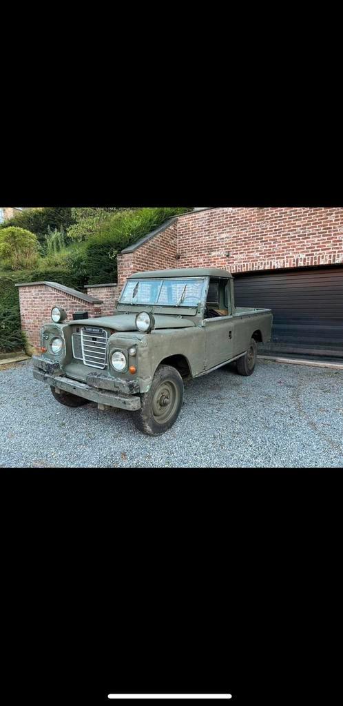 Land Rover Series 3 uit 1975, Auto's, Land Rover, Particulier, 4x4, Benzine, Overige carrosserie, 2 deurs, Handgeschakeld, Groen
