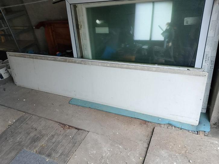 5 x Trespa platen 295 x 60 cm, Doe-het-zelf en Bouw, Platen en Panelen, Gebruikt, Ophalen of Verzenden