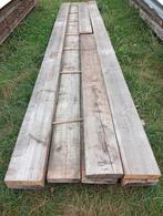 houten balken 24,5cm op 6cm tussen de 550cm en de 245cm lang, Tuin en Terras, Ophalen, Gebruikt, 250 cm of meer, Balken