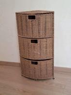 Riete hoek ladekastje, 10euro, 3 ou 4 tiroirs, 25 à 50 cm, Moins de 100 cm, Comme neuf