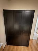 Zwarte IKEA kledingkast - 118x55x176cm - In zeer goede staat, Huis en Inrichting, Kasten | Kleerkasten, Ophalen, 100 tot 150 cm