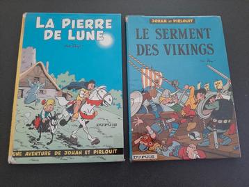 Johan et Pirlouit : Lot 2 albums édition française  beschikbaar voor biedingen