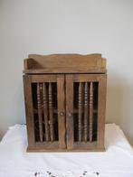 Eiken miniatuur kabinet, Ophalen, Gebruikt