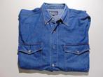 Blue boundaries - denim katoen Western shirt Maat taille : S, Ophalen of Verzenden, Zo goed als nieuw, Blauw, Halswijdte 38 (S) of kleiner