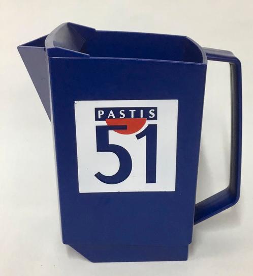 PASTIS 51 Carafe à eau en plastique design vintage 1L, Collections, Marques & Objets publicitaires, Utilisé, Ustensile, Enlèvement ou Envoi