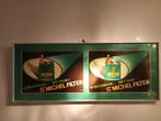 Cigarette vintage publicitaire encadrée St-Michel, Collections, Marques & Objets publicitaires, Utilisé, Enlèvement ou Envoi, Panneau publicitaire