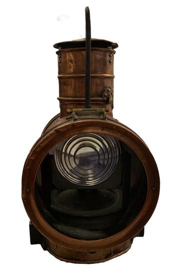 Lampe de quai authentique