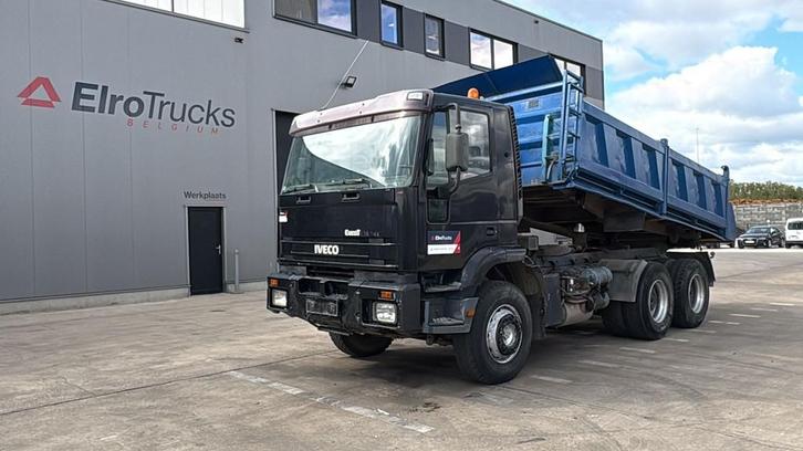 Iveco Eurotrakker 260 E 34 (POMPE MANUELLE / MANUAL PUMP / M, Auto's, Vrachtwagens, Bedrijf, Te koop, ABS, Airconditioning, Elektrische ramen