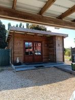 Chalet a vendre sur place démonter par l acheteur, Tuin en Terras, Tuinhuizen, Ophalen, Zo goed als nieuw, Hout