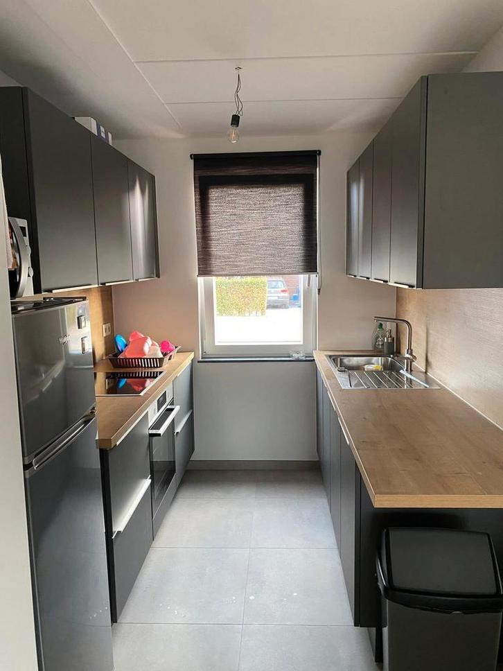 Cuisine à vendre impecable, Huis en Inrichting, Keuken | Complete keukens, Overige typen, Grijs, Hout, Greeploos, Ophalen