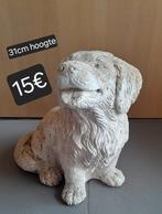tuinbeeld hond, Ophalen, Gebruikt
