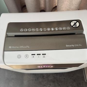 Leitz - Papierversnipperaar - IQ Home Office P4, Enlèvement, Comme neuf