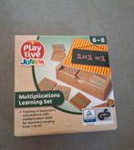 Nieuw in verpakking: houten spel maaltafels, Kinderen en Baby's, Speelgoed | Houten speelgoed, Ophalen of Verzenden