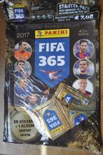 PANINI STARTERSET 2017 FIFA 365  LEEG ALBUM + 10 ZAKJES, Plusieurs autocollants, Enlèvement ou Envoi, Neuf
