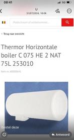 Boiler horizontaal nieuw in verpakking, Doe-het-zelf en Bouw, Ophalen