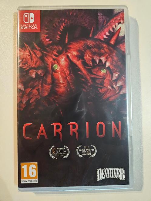 Carrion / Switch (Nieuw), Consoles de jeu & Jeux vidéo, Jeux | Nintendo Switch, Neuf, Aventure et Action, 1 joueur, À partir de 16 ans