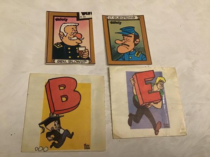 4 stickers Nero Adhemar De Blauwbloezen en strips, Verzamelen, Stickers, Ophalen of Verzenden