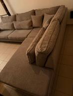 Grote 4 zit zetel te koop, Huis en Inrichting, Zetels | Zetels, Ophalen, Gebruikt, Hoekbank, Stof