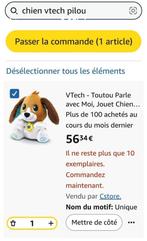Chien Pilou vtech, parle et répète ce que l,enfant dit, Ophalen, Zo goed als nieuw
