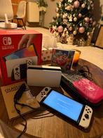 Te koop: Nintendo Switch OLED, zo goed als nieuw!, Games en Spelcomputers, Spelcomputers | Nintendo Switch, Ophalen of Verzenden