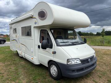 Fiat Ducato 2.8TD 84 000 km 1er propriétaire 8 personnes, Siège standard, Toilette à cassette, Fiat, Boîte manuelle