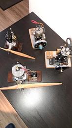 4 modelbouw moto's, Ophalen