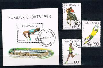 Timbres de Tanzanie - K 1757 - sports