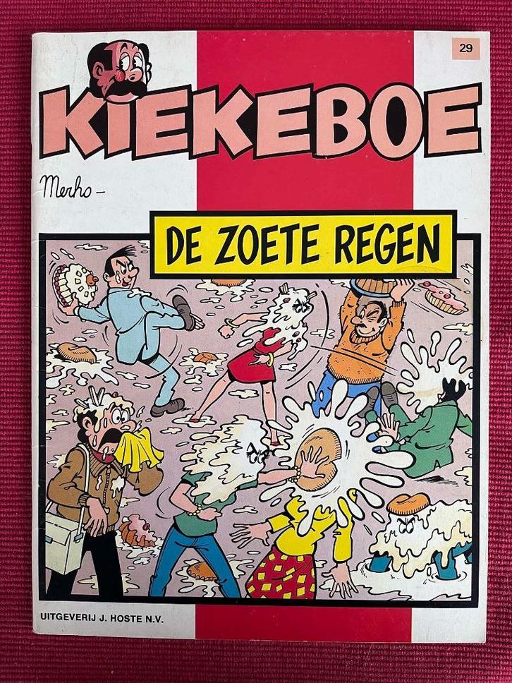 Kiekeboe 29, De zoete regen,  eerste druk 1985, Boeken, Stripverhalen, Gelezen, Eén stripboek, Ophalen of Verzenden