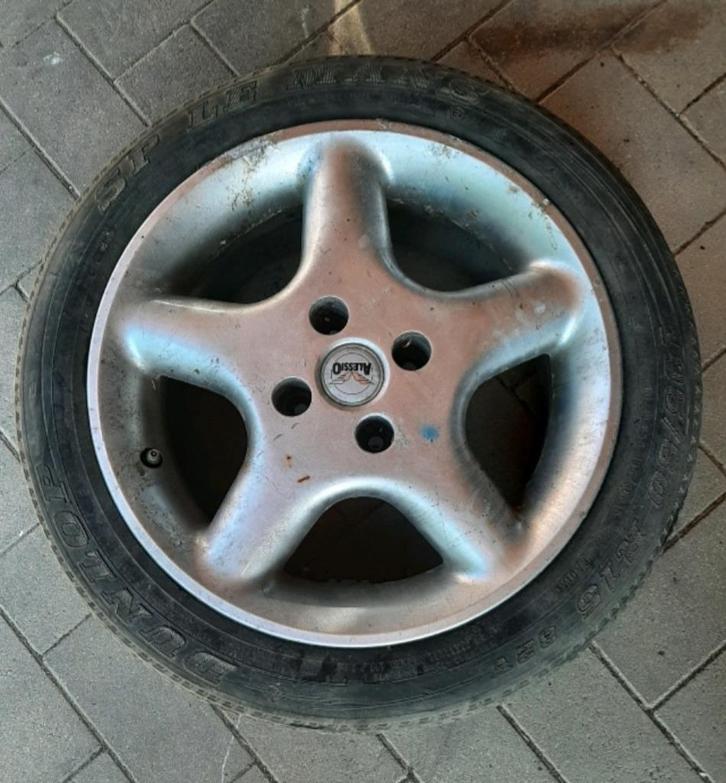 1 jante alliage alésio 15 pouces (4x100), Autos : Pièces & Accessoires, Autres pièces automobiles, Audi, Seat, Volkswagen, Skoda