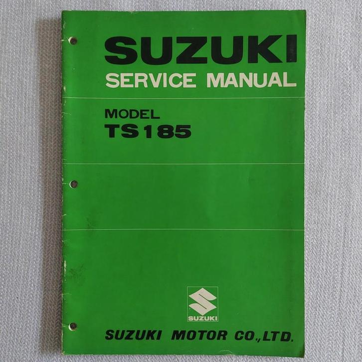 Suzuki TS 185 service manual, Motoren, Handleidingen en Instructieboekjes, Suzuki, Ophalen of Verzenden