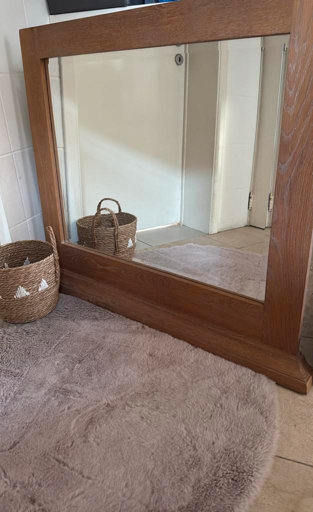 Heel grote en mooie landelijke spiegel –een echte sfeermaker, Antiek en Kunst, Antiek | Spiegels, Ophalen