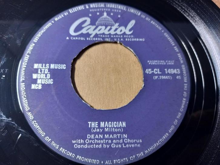 Dean Martin – The Magician / Once Upon A Time '7, Cd's en Dvd's, Vinyl Singles, Gebruikt, Single, Pop, 7 inch, Ophalen of Verzenden