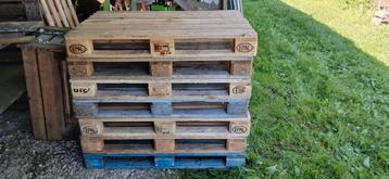 Europaletten, Doe-het-zelf en Bouw, Hout en Planken, Ophalen, Gebruikt