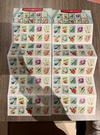 100 postzegels nationaal tarief 1 non prior thema groenten, Ophalen of Verzenden
