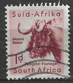 Zuid-Afrika 1954 - Yvert 202 - Gnoe  (ST), Verzenden, Zuid-Afrika, Gestempeld