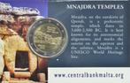 Coin card 2 euros Malte 2018 Mjandra, Timbres & Monnaies, Monnaies | Europe | Monnaies euro, 2 euros, Malte, Enlèvement ou Envoi
