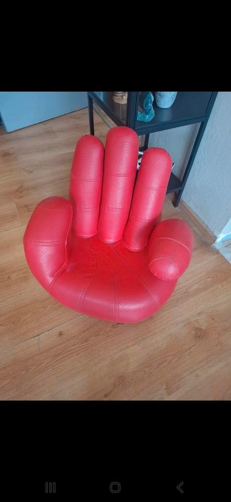 Fauteuil design main pivotante., Huis en Inrichting, Fauteuils, Gebruikt, Ophalen of Verzenden